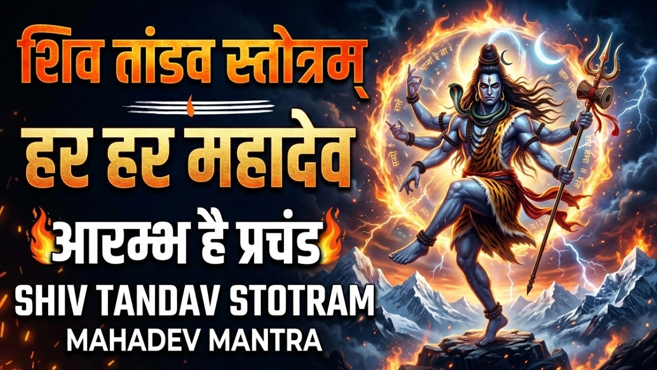 Most Powerful Shiv Tandav | Aarambh Hai Prachand | Mahadev Chant