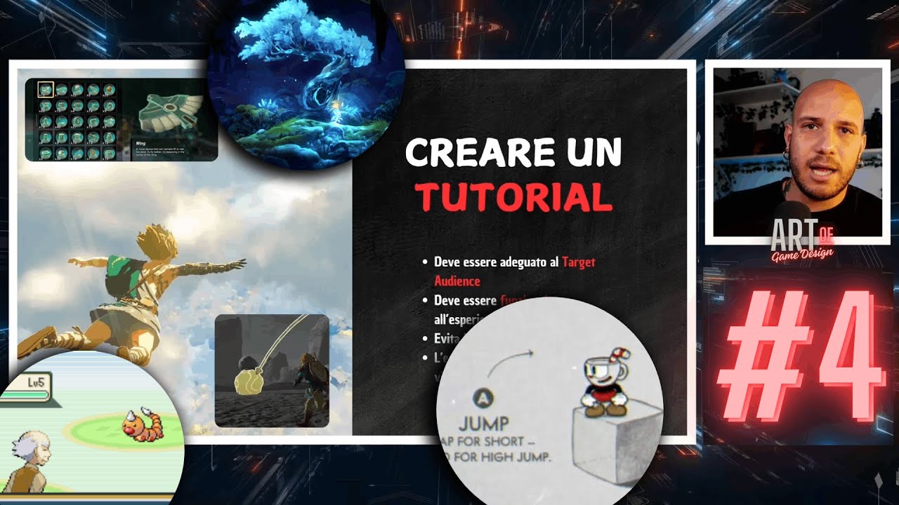 L'IMPORTANZA DEL TUTORIAL NEI VIDEOGIOCHI | ART of Game Design #4 w/Rob