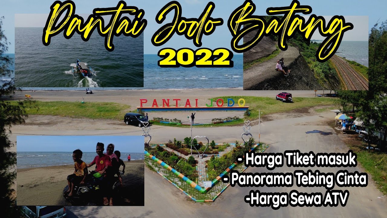 PANTAI JODO Batang - Wisata pantai di Kabupaten Batang (View Tebing Cinta) terbaru
