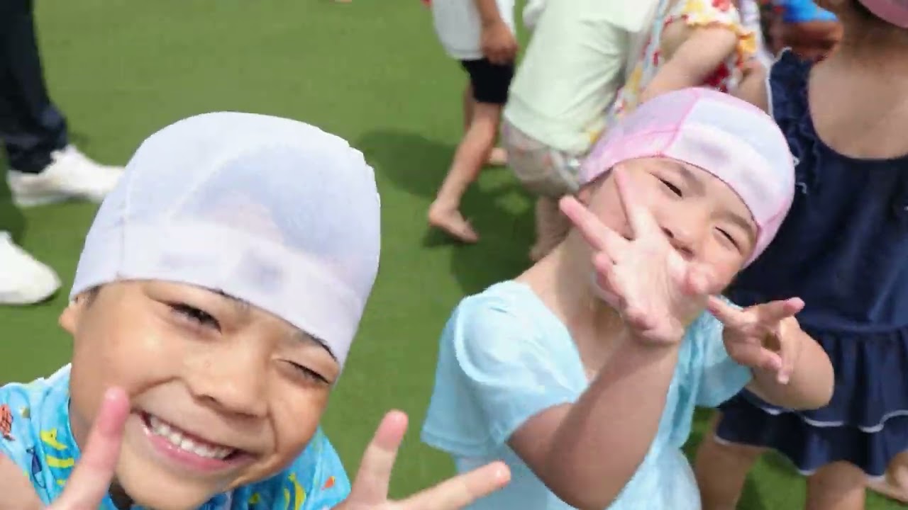 大治幼稚園 水遊び