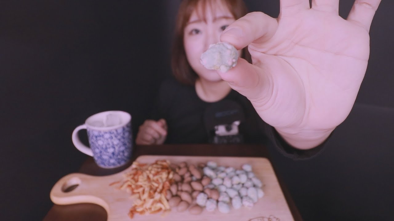 수다 먹방 ASMRㅣ역대급 아몬드 소리ㅣ별빛팡팡ㅣ흑당ㅣ새우몬드ㅣ좋은 남자 알아 보는 법
