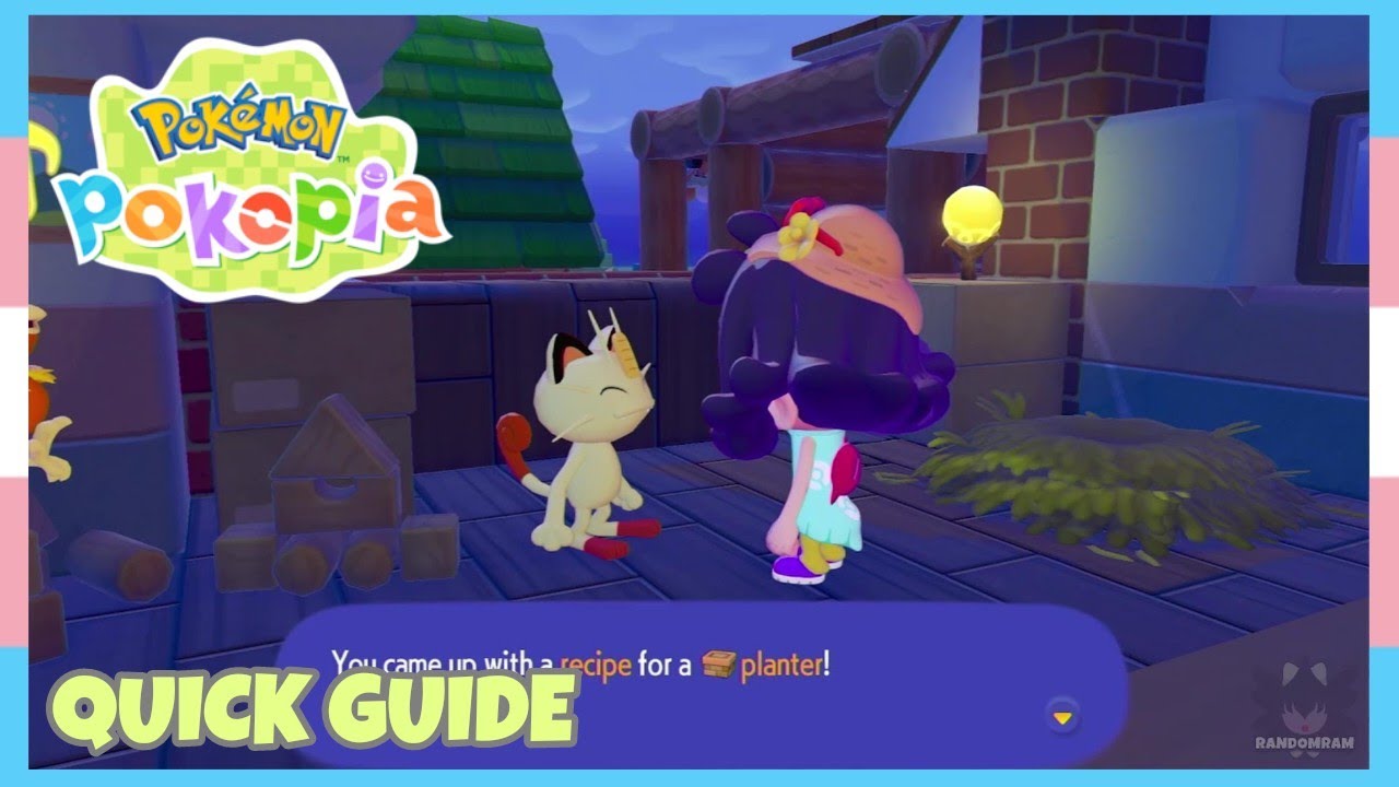 How To Get A Planter Recipe In Pokemon Pokopia | Quick Guide