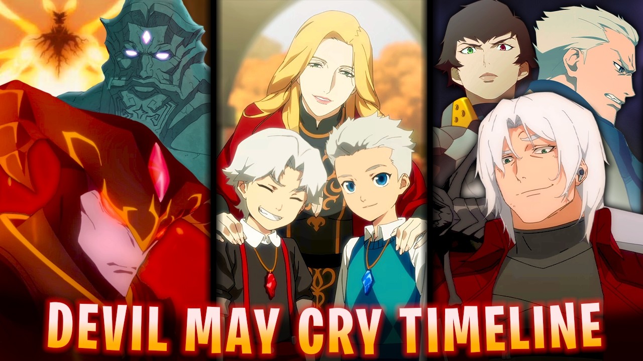 The COMPLETE Story Of Devil May Cry! (Games, Comics, Novels, and Anime)