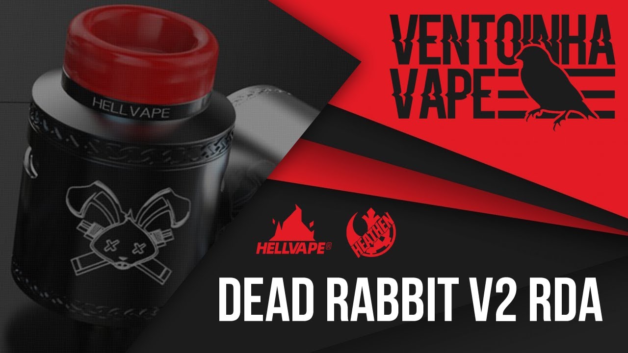Dead Rabbit V2 RDA - Hellvape & Vapin' Heathen | Ventoinha Vape