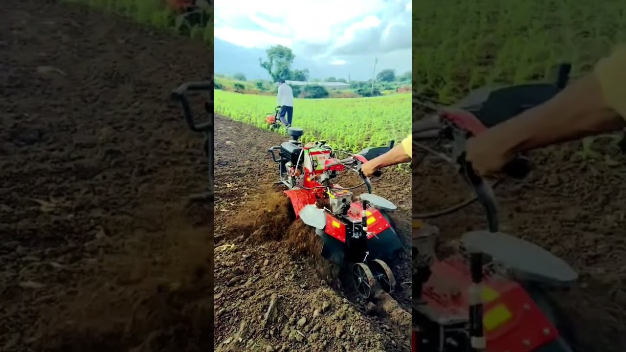 9 hp power weeder | back rotary power weeder #viral #shorts #ytshorts #viralvideos #farming