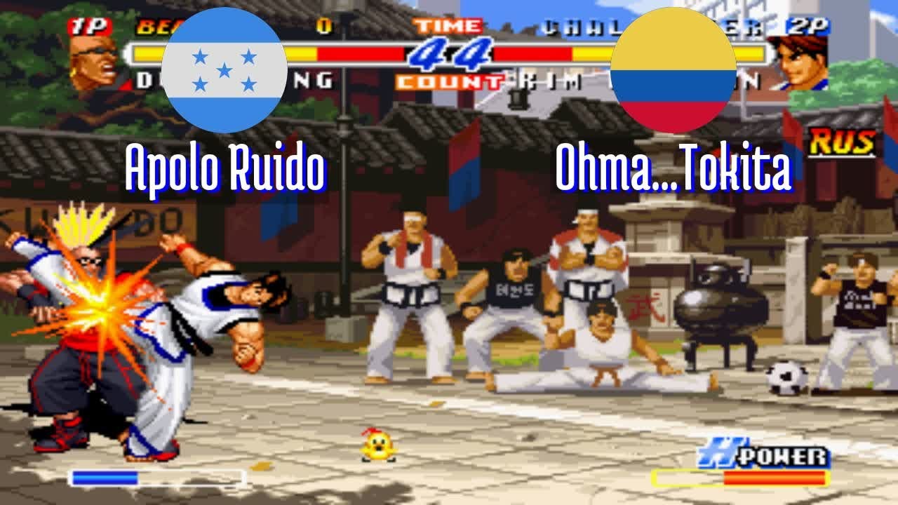 FT5 @rbff2h: Apolo Ruido (HN) vs Ohma...Tokita (CO) [Real Bout Fatal Fury 2 rbff2 Fightcade] Jan 26