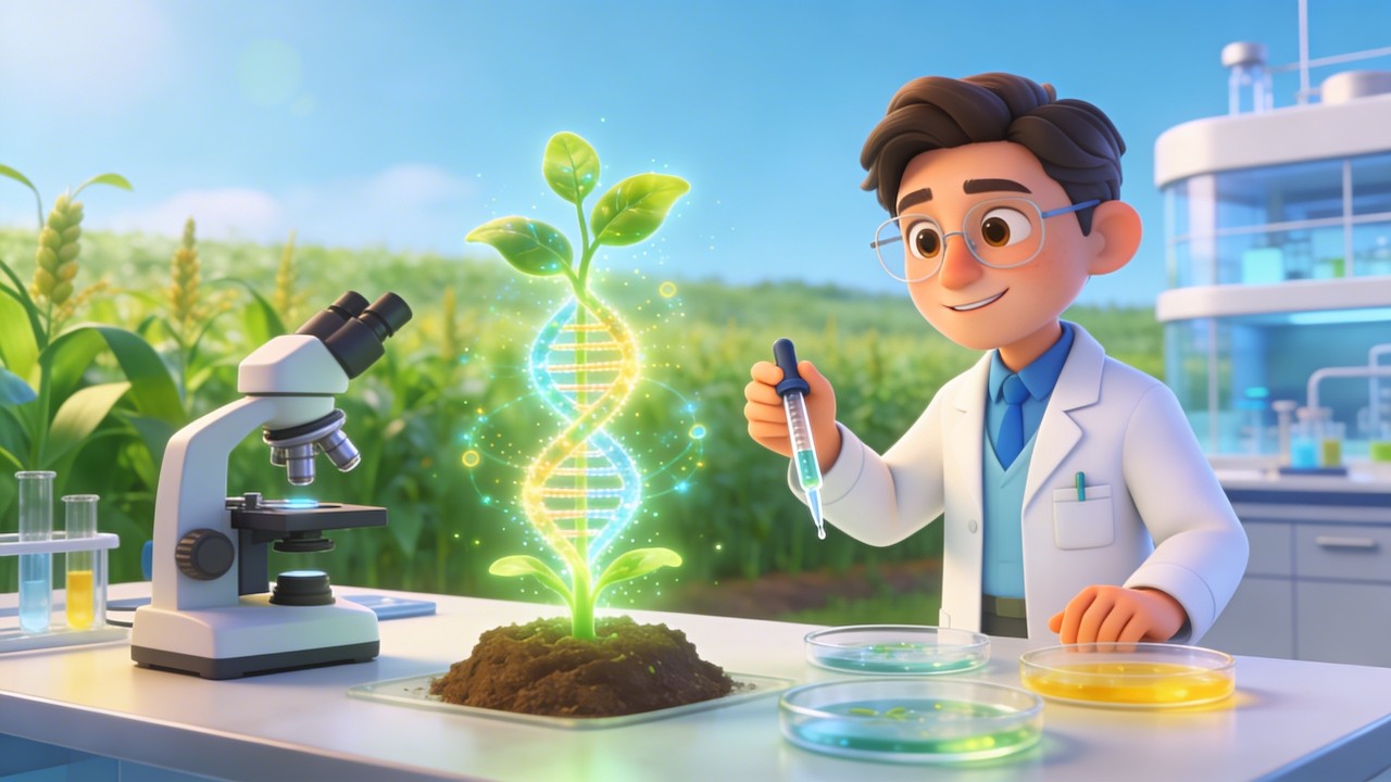 Agricultural Biotechnology Made Simple (15 Minutes)