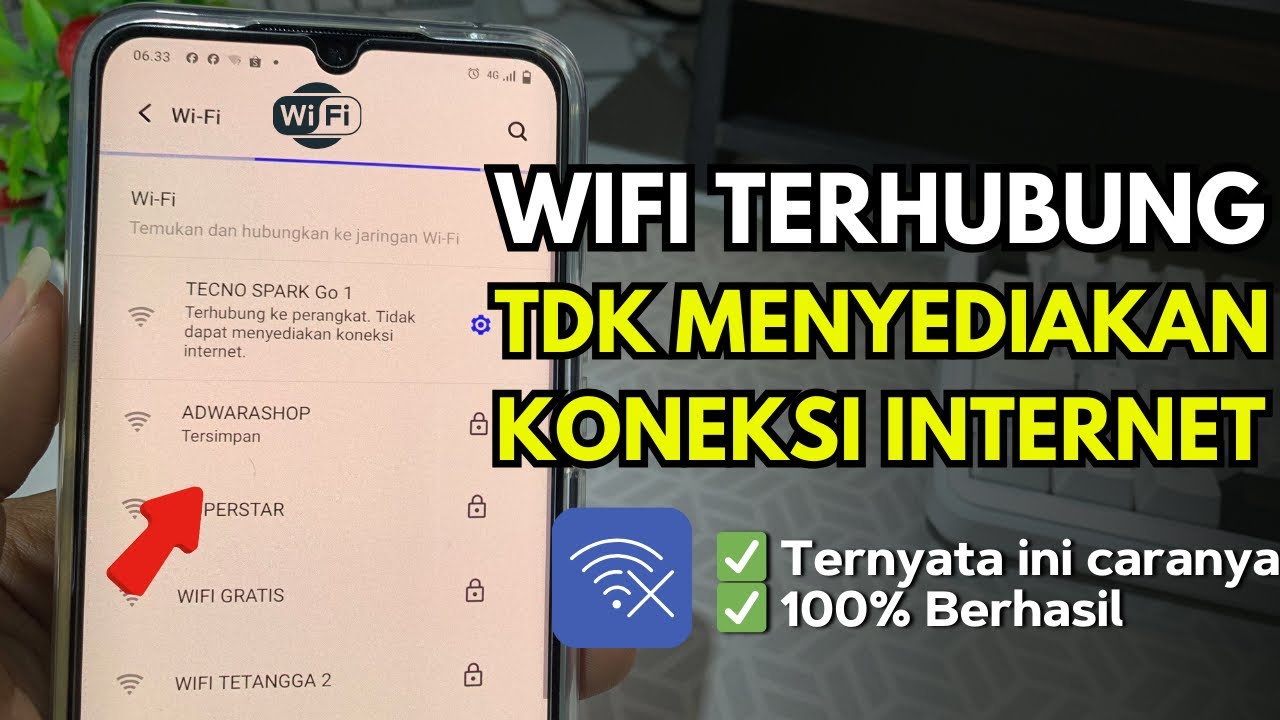 Kenapa Wifi Terhubung ke Perangkat Tidak Dapat Menyediakan Koneksi Internet? Ini Caranya!