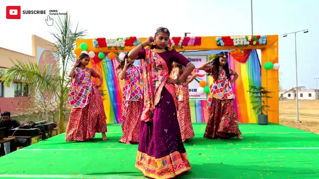 Rangilo Mahro Dolna Dance | EMRS Garhi Parkhela Banswara (Raj.) | EMRS Campus School 🇮🇳 #EMRSSchool 