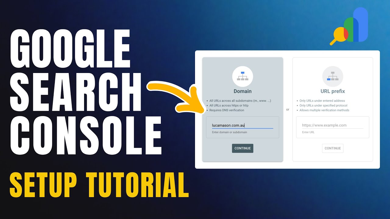Google Search Console Setup (DNS Domain Verification Tutorial)