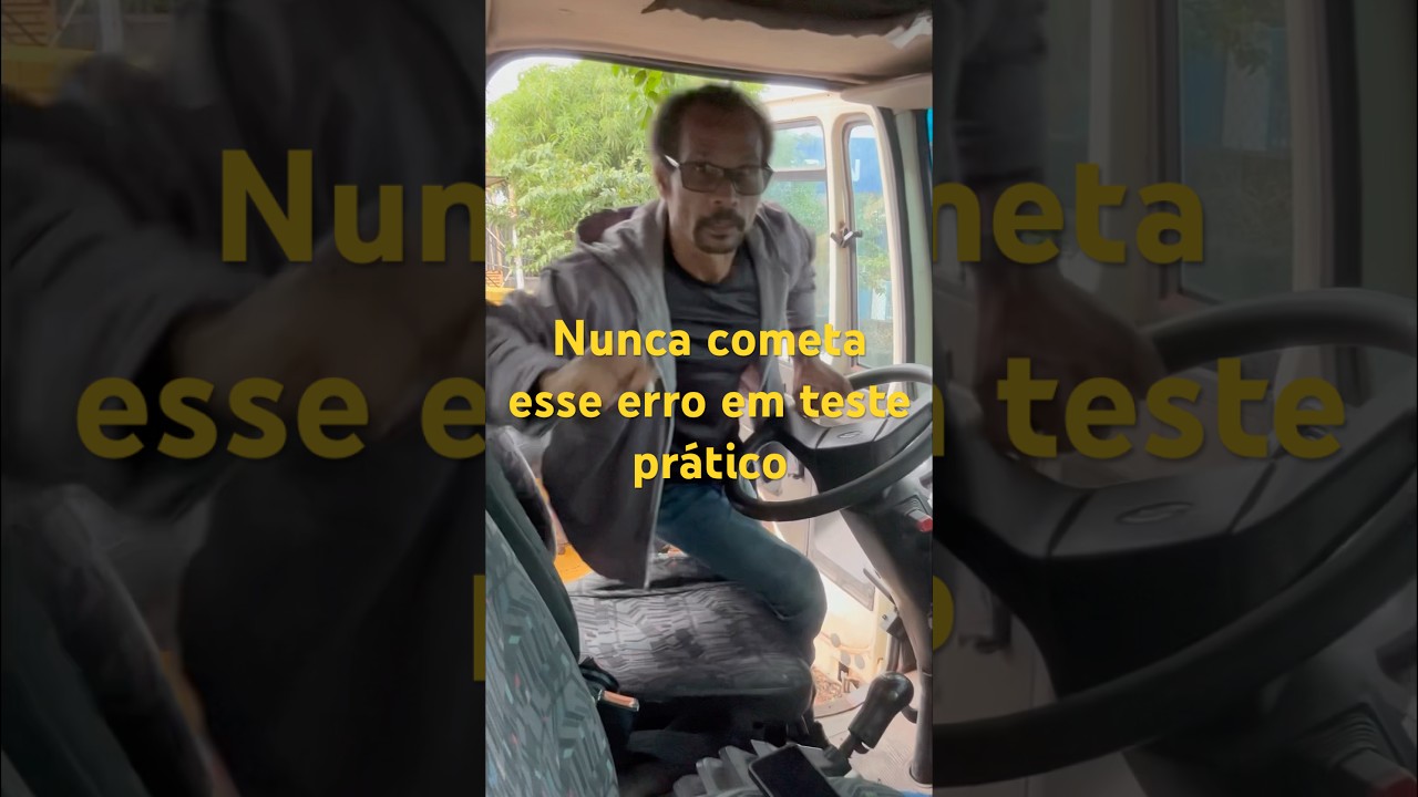 Como fazer um teste pr&aacute;tico de dire&ccedil;&atilde;o #caminh&atilde;o #dica