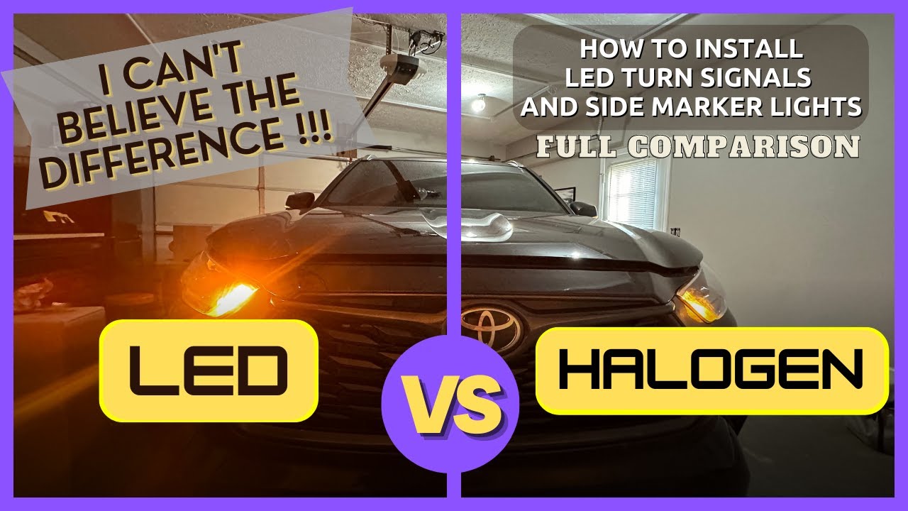 How to install Led Turn signals and side marker lights on 4th Gen Highlander (2020-2023)