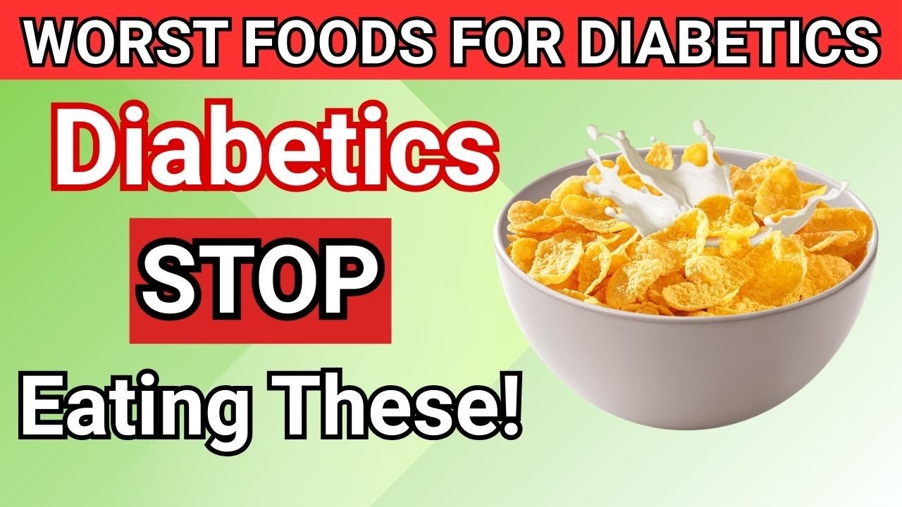 SENIORS: 7 WORST Food Every Diabetics MUST Avoid! (Lower Blood Sugar)