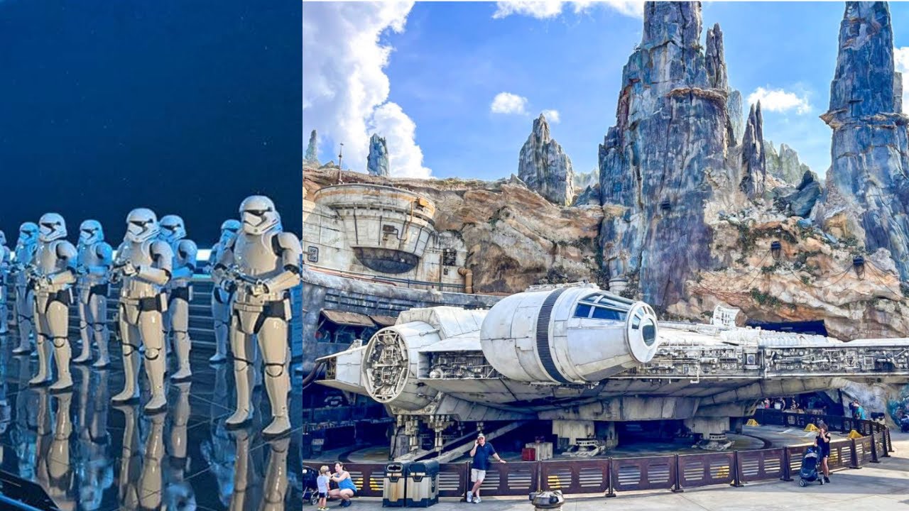 Star Wars Rise of the Resistance POV 4K - INCREDIBLE TRACKLESS DARK RIDE