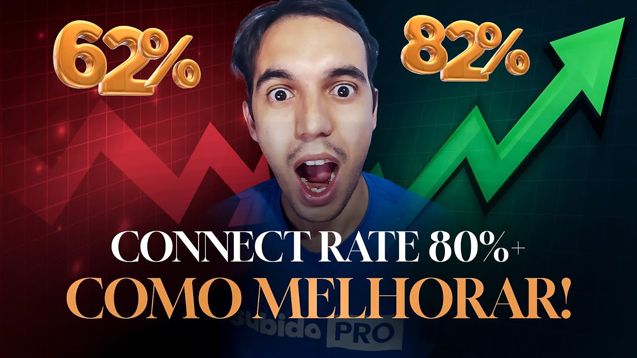 CONNECT RATE ACIMA DE 80%! | Como melhorar connect rate ruim e baixo