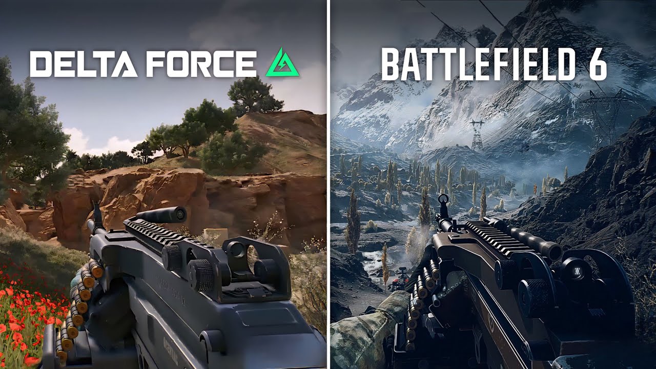 Battlefield 6 vs Delta Force | Destruction, Weapons, Graphics & Details Comparison