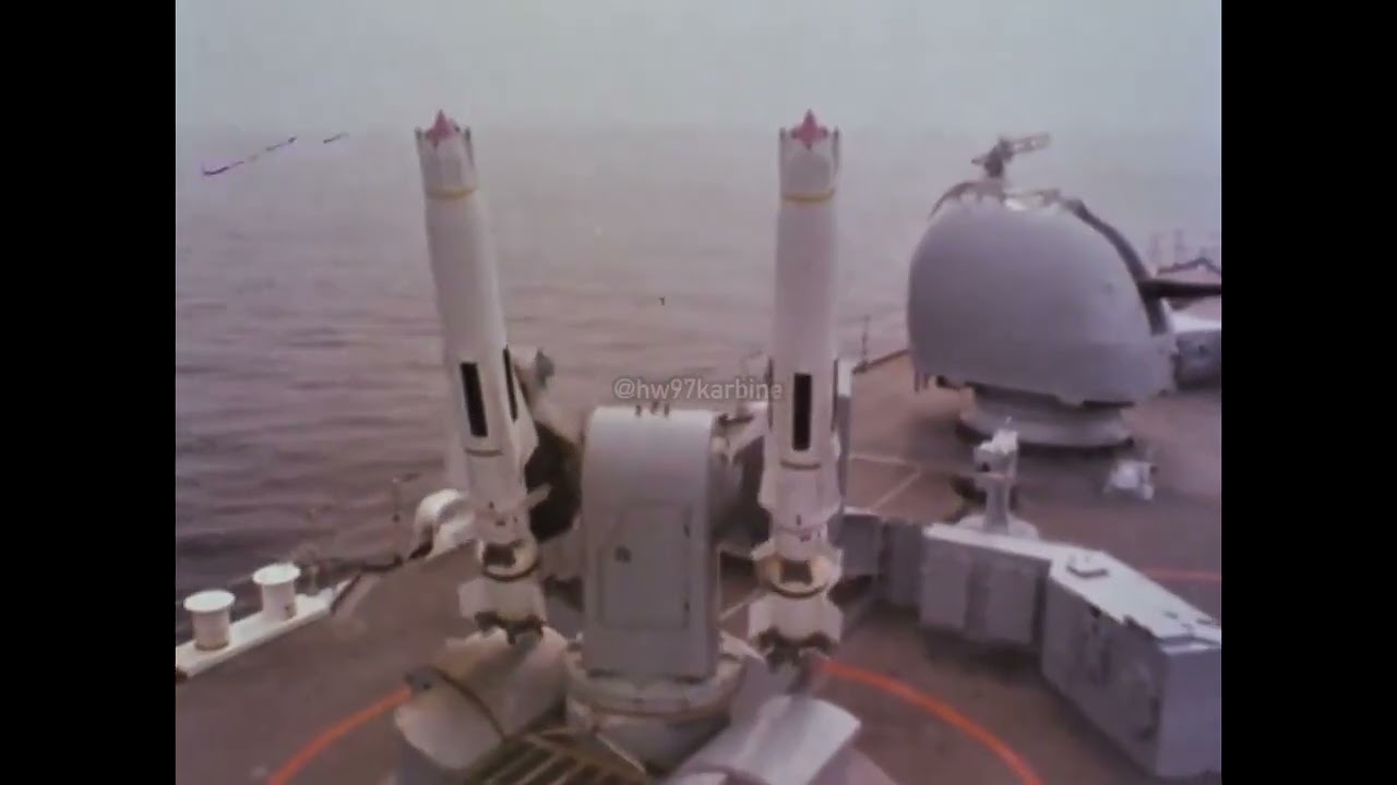 Sea Dart desde el Sheffield en 1976