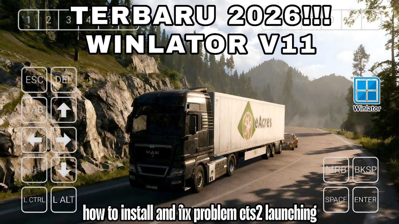 Как установить WinLator 11 и исправить проблему с вылетами ETS2