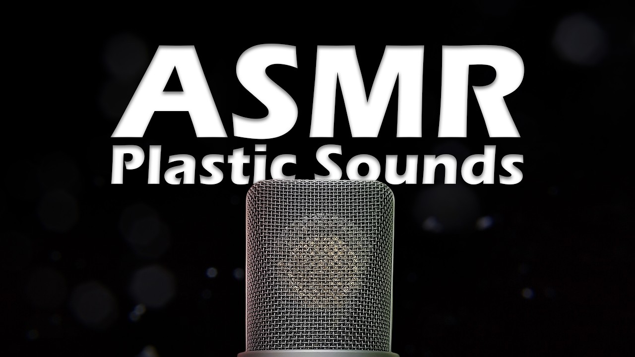 ASMR Plastic Bottle Sounds (Tapping, Rubbing, Water Movement)