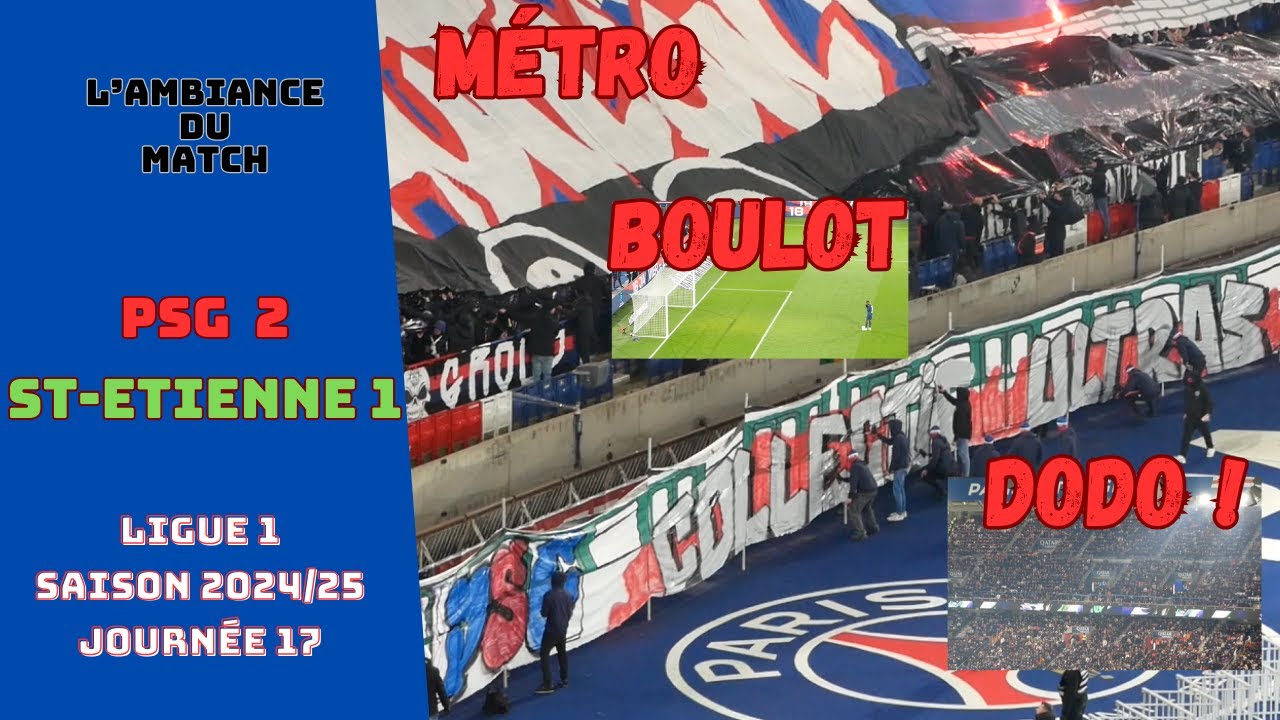 PSG vs Saint-Etienne : métro, boulot, dodo [12-01-2025]