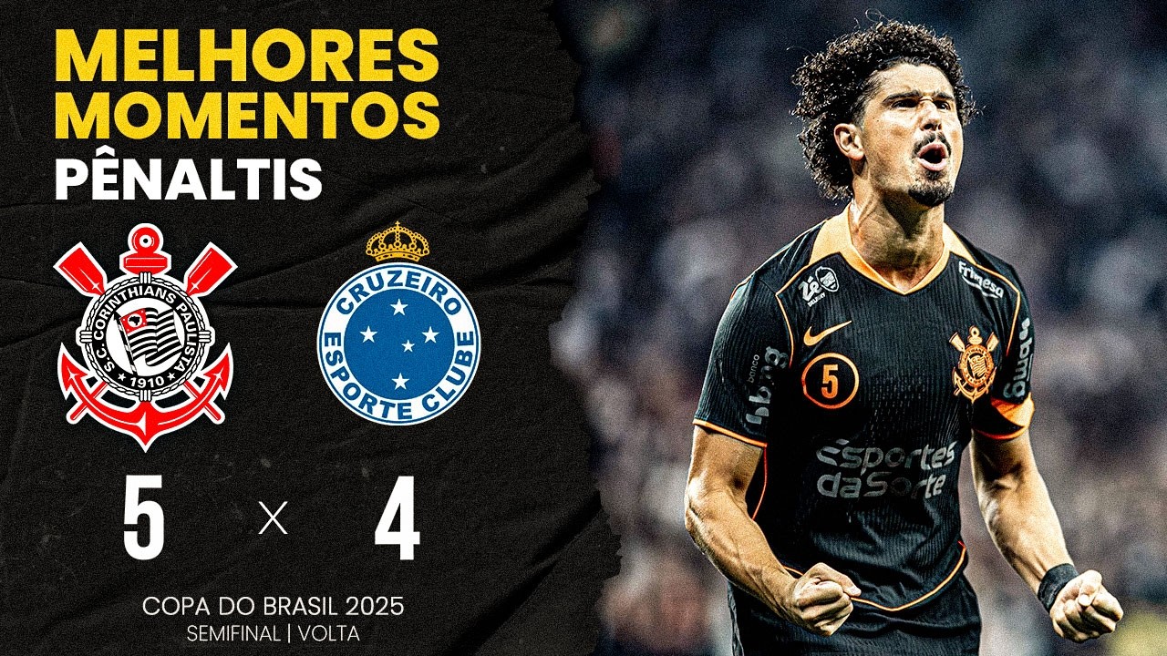 P&Ecirc;NALTIS CORINTHIANS 1X2 CRUZEIRO | SEMIFINAL | COPA DO BRASIL 2025