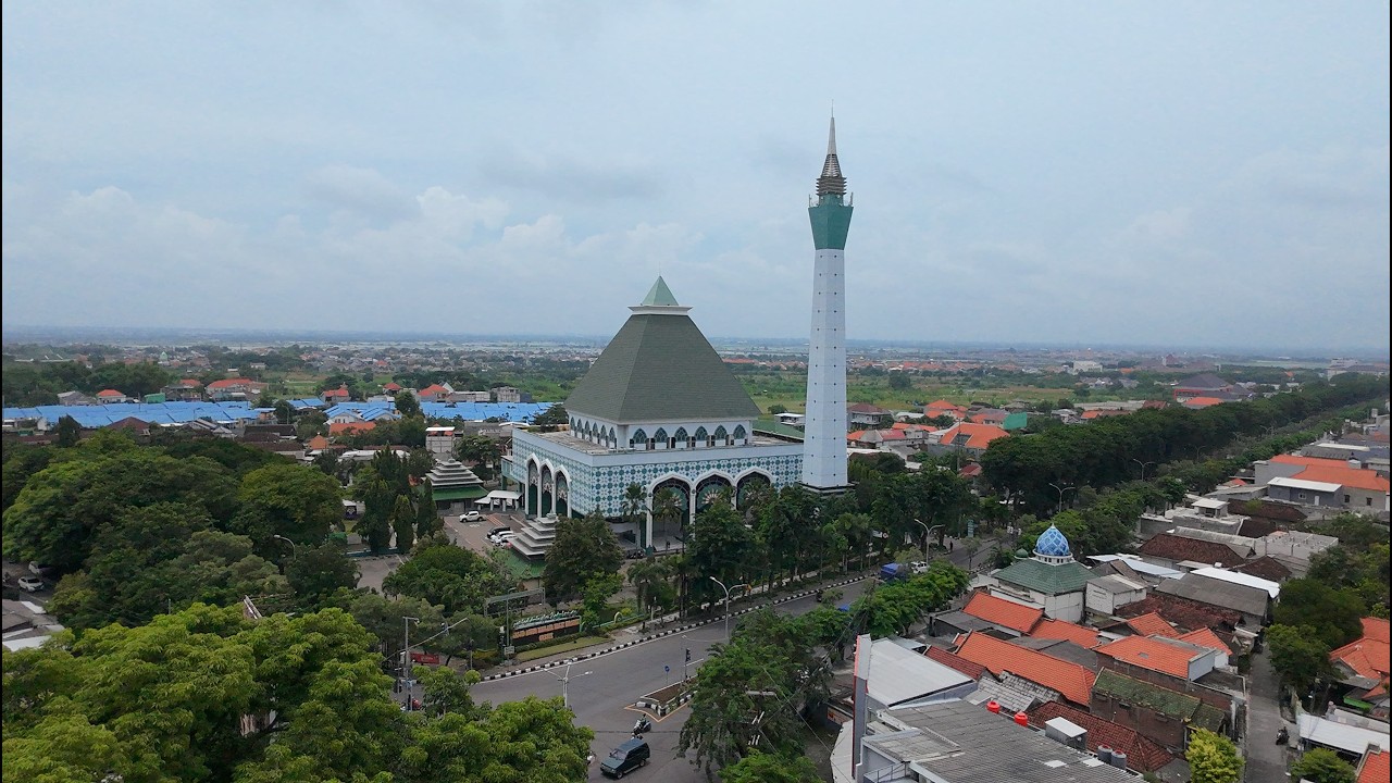 Live sholat tarawih Masjid agung gresik