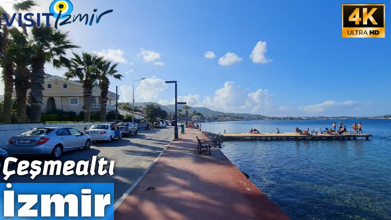 Walking Tour at Urla Çeşmealtı in Izmir ,Turkey | Beautiful Town Walk by The Seaside 4K (2024)
