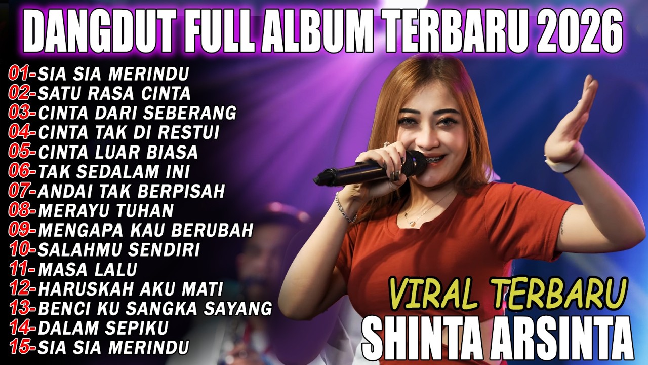 SIA SIA MERINDU, SATU RASA CINTA, HARUSKAH AKU MATI - FULL ALBUM DANGDUT KOPLO TRENDING 2K26 ^