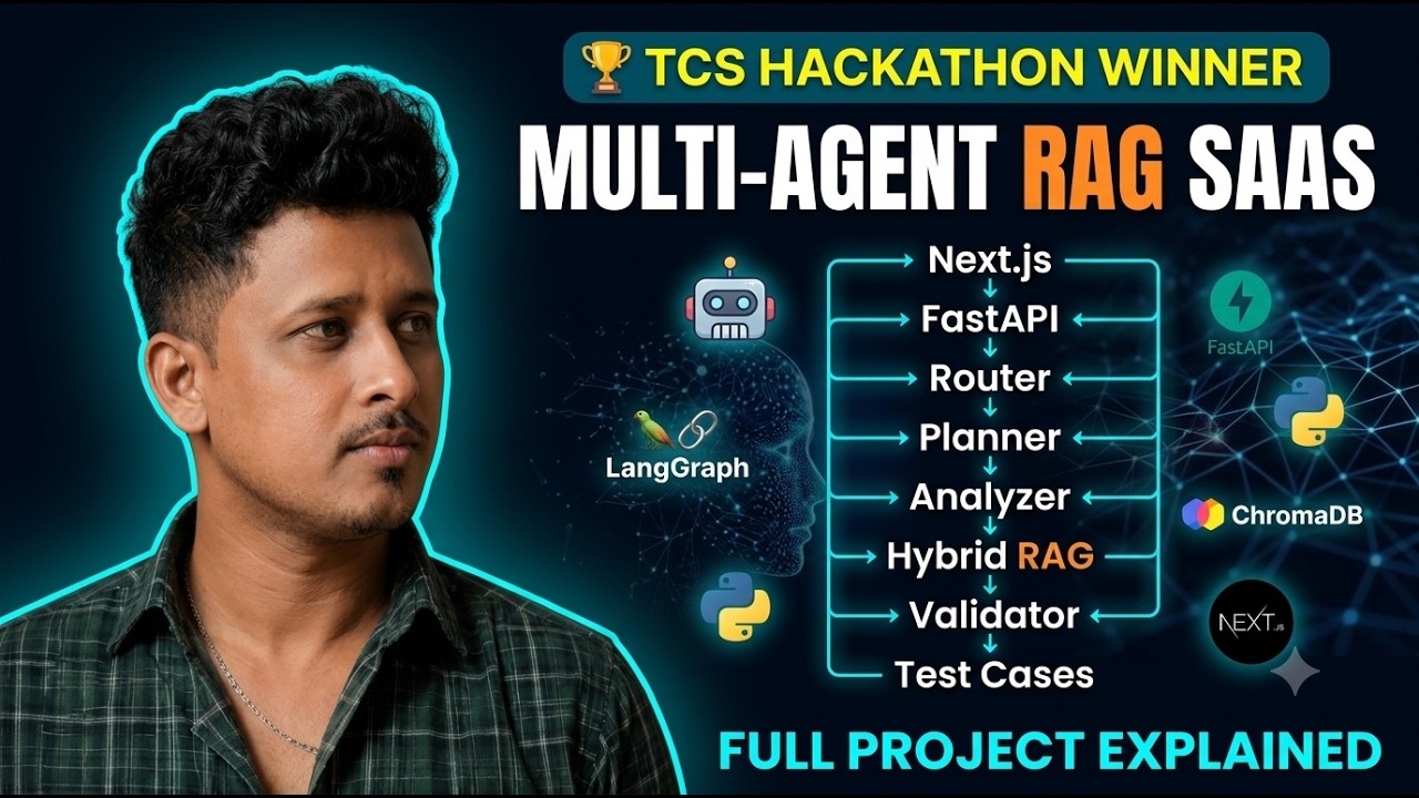 🏆 Проект-победитель хакатона TCS: ИИ-агент с RAG | SaaS-приложение с мультиагентной архитектурой ...