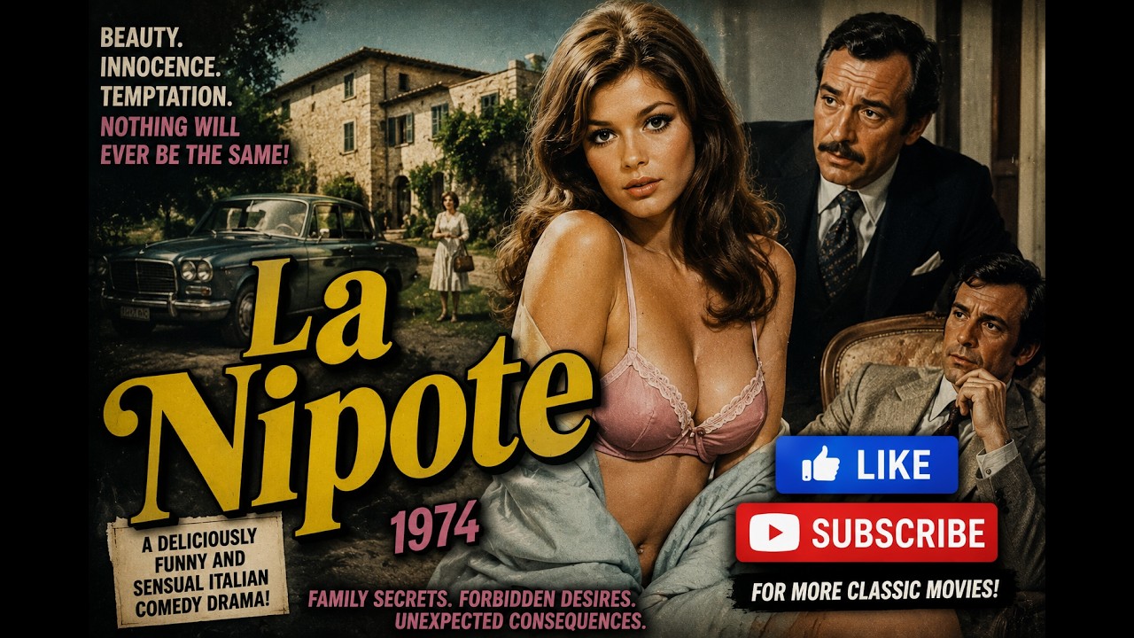 🎬 La Nipote (1974) | Full Italian Comedy Drama | Classic European Cinema