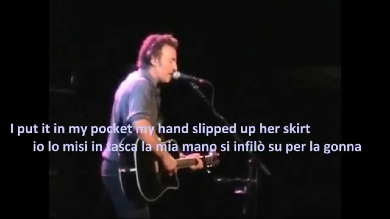 Highway 29 - Bruce Springsteen - lyrics & sub ITA - acoustic - live