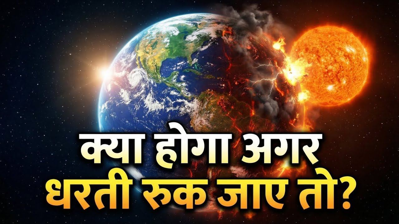 What If the Earth Suddenly Stopped Spinning? (Science Says This Is Terrifying)
