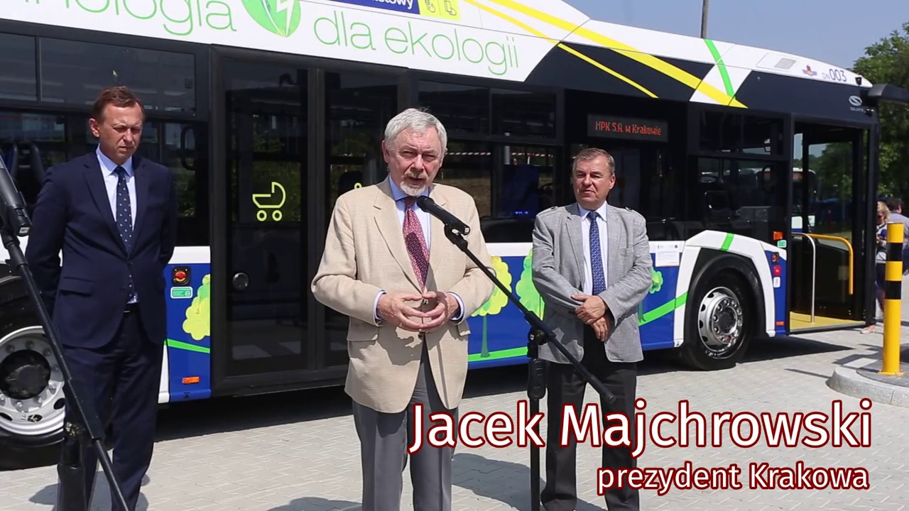 Przekazanie 20 autobusów elektrycznych dla Krakowa - w InfoBus_TV