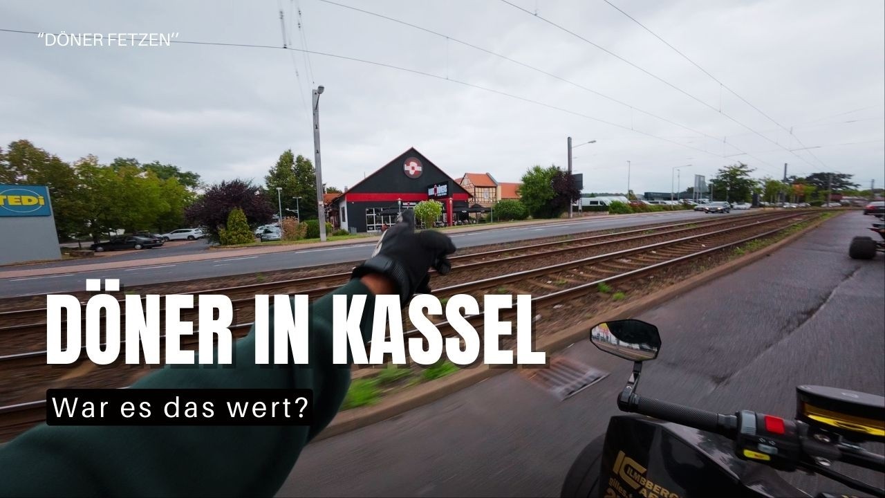 Quad Tour nach Kassel, für einen Döner. Navigationsprobleme