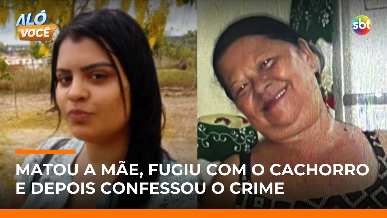 Filha mata a mãe, foge com cachorro da família e depois confessa crime na PB | #AloVoce