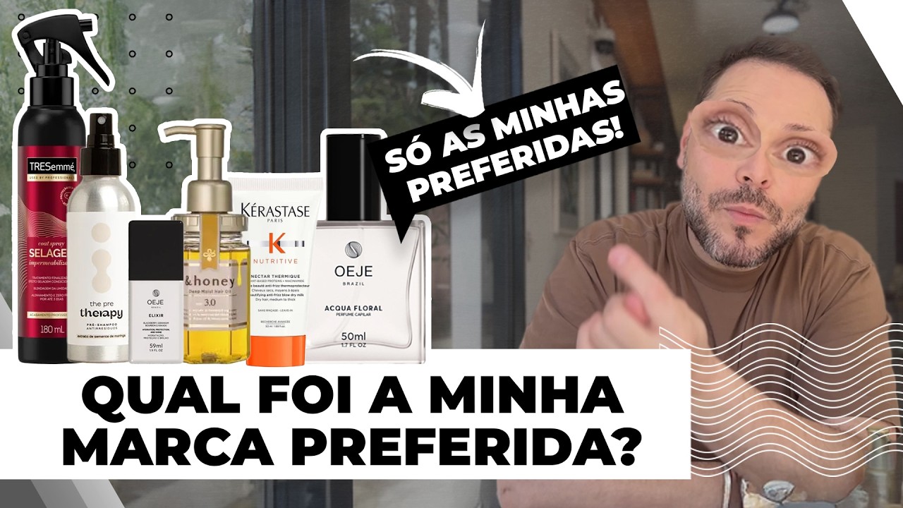 Os 8 MELHORES REPARADORES que usei em 2025 - e mais alguns produtos! Parte 3