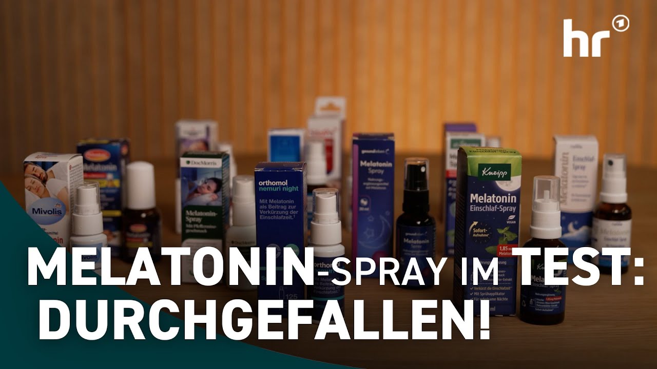 Viel Risiko wenig Nutzen: Melatonin-Spray