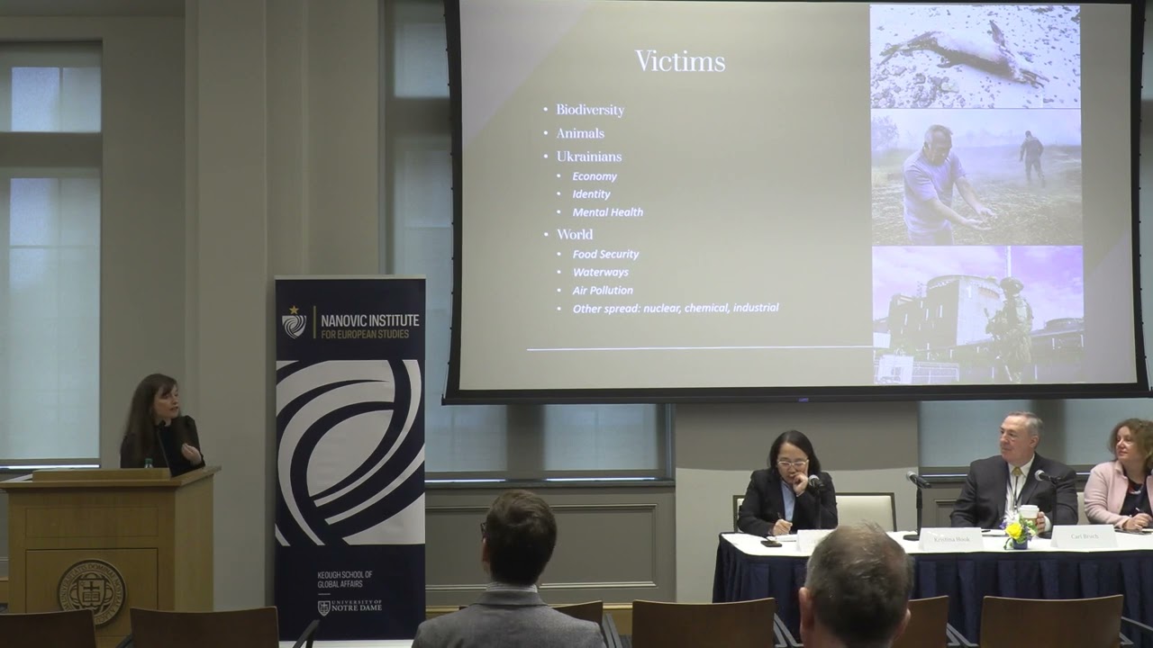 Sustainable Hope: Energy, Environment, and the Future of Ukraine | Panel | March 7, 2025