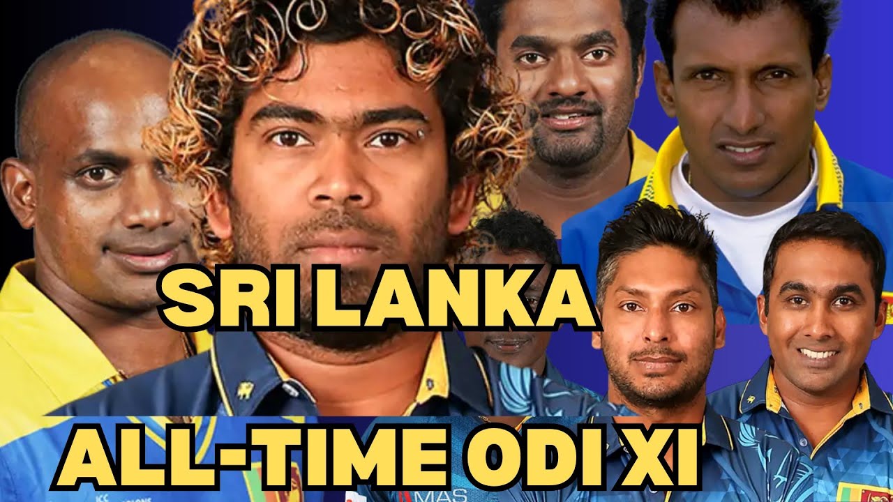 All-Time Sri Lanka One Day International Cricket Team. #cricketlegends #odicricket #lasithmalinga