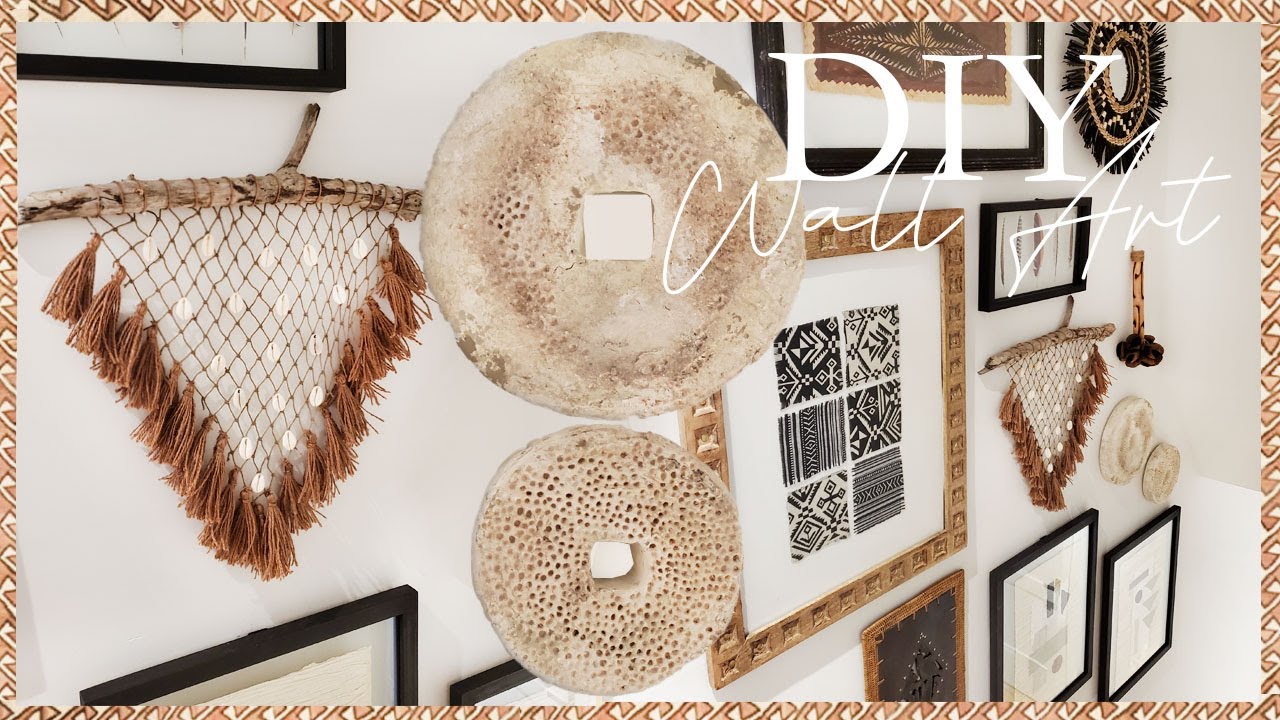 2 BOHO DIY WALL ART | MINI JEWELRY HAUL