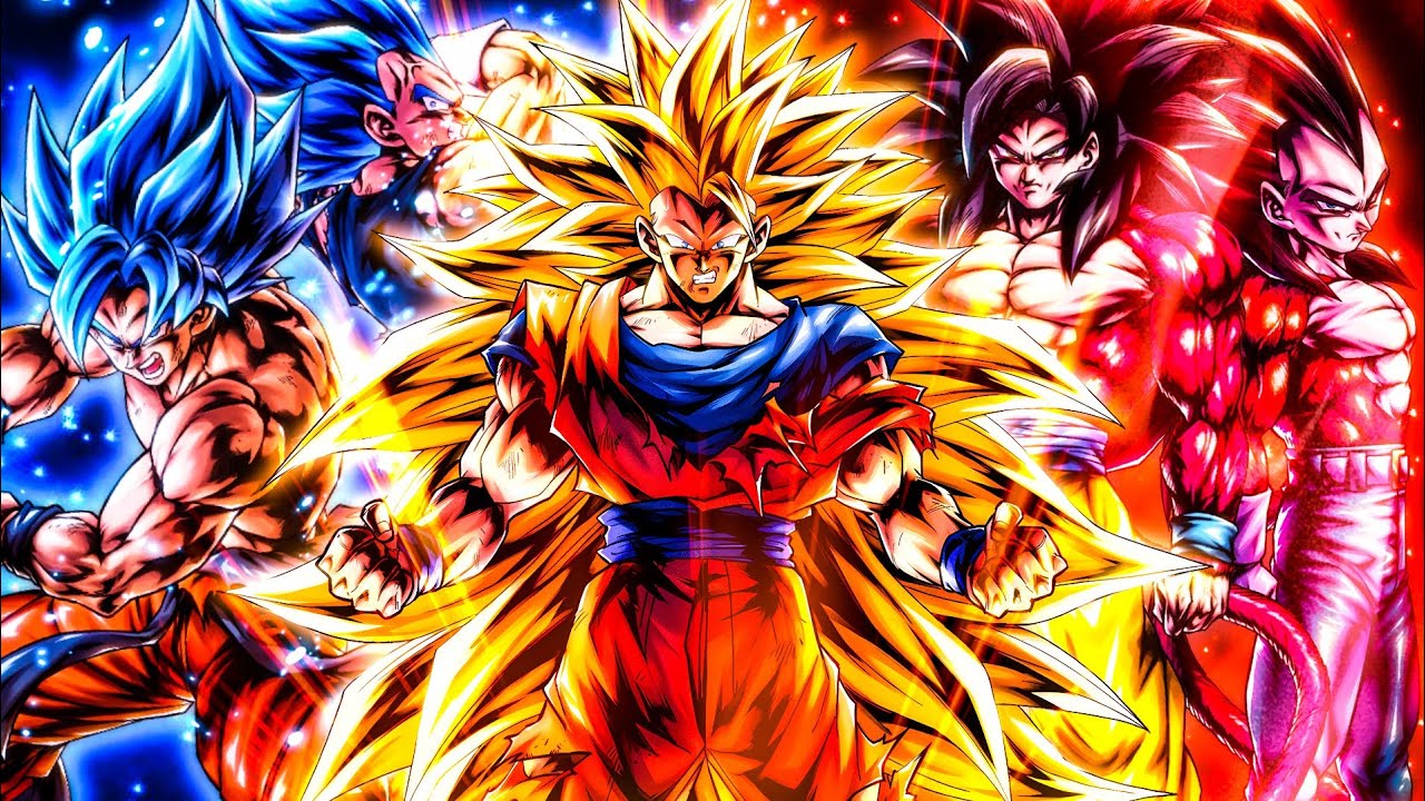 فريق كامل من تاغ ليجندري فنش غوكو و فيجيتا 🔥DBLegends