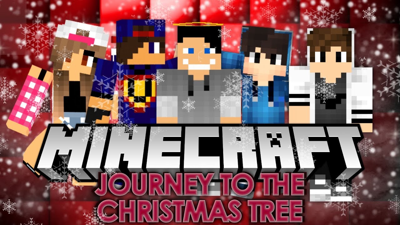 Minecraft: Journey To The Christmas Tree [PARKOUR] cz. I w/ Undecided, GamerSpace, Guga, Tomek