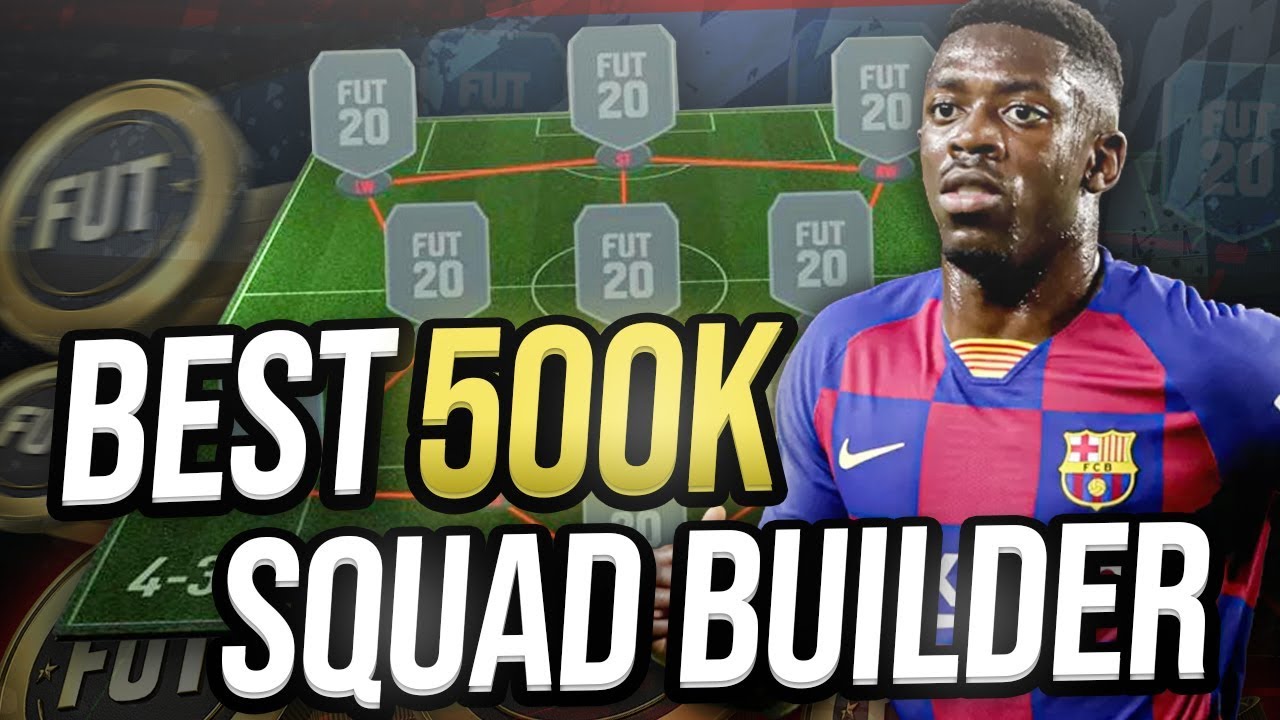 BEST META 500K SQUAD BUILDER - FIFA 20 Ultimate Team
