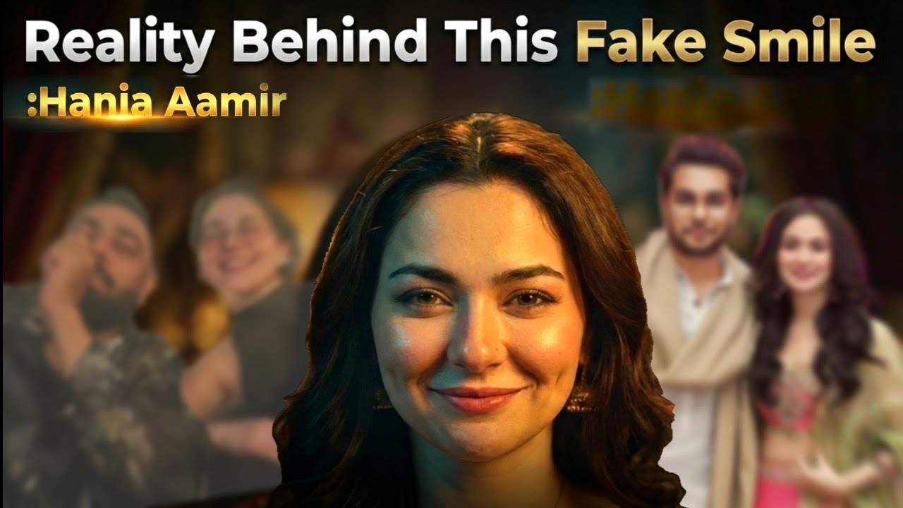Reality Behind This Fake Smile! | ft Hania Aamir #viralvideo