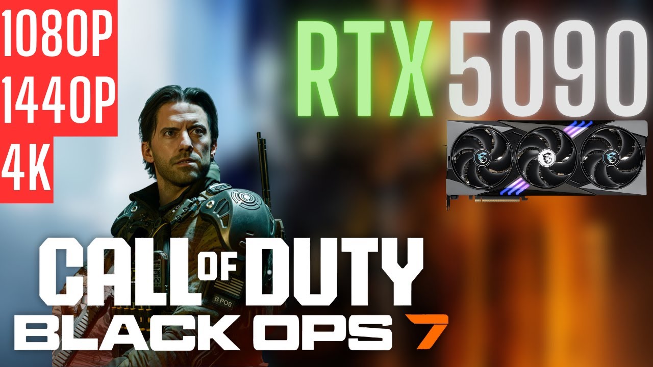 RTX 5090 | Call of Duty: Black Ops 7 | 1080p, 1440p, 4K