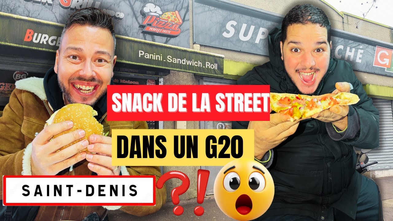 SAINT-DENIS:Un FAST-FOOD CACHÉ DANS LE SUPERMARCHÉ d'une CITÉ ! VLOG 1603