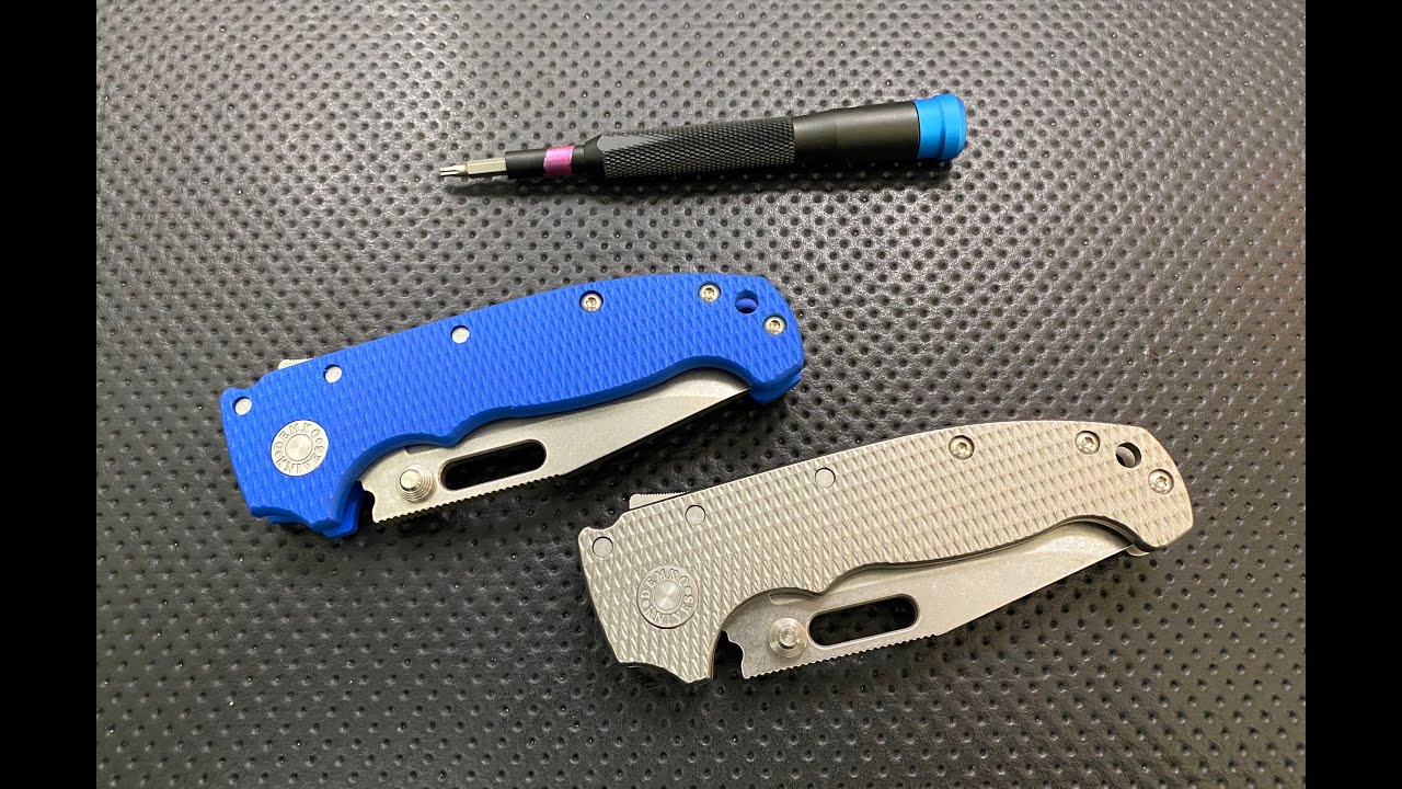 How to disassemble and maintain the Demko Knives AD-20 pocketknife (with first impressions)