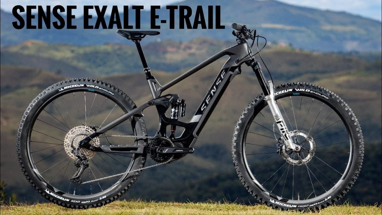 Exalt E-Trail - Sense lança sua bike elétrica de enduro toda em carbono