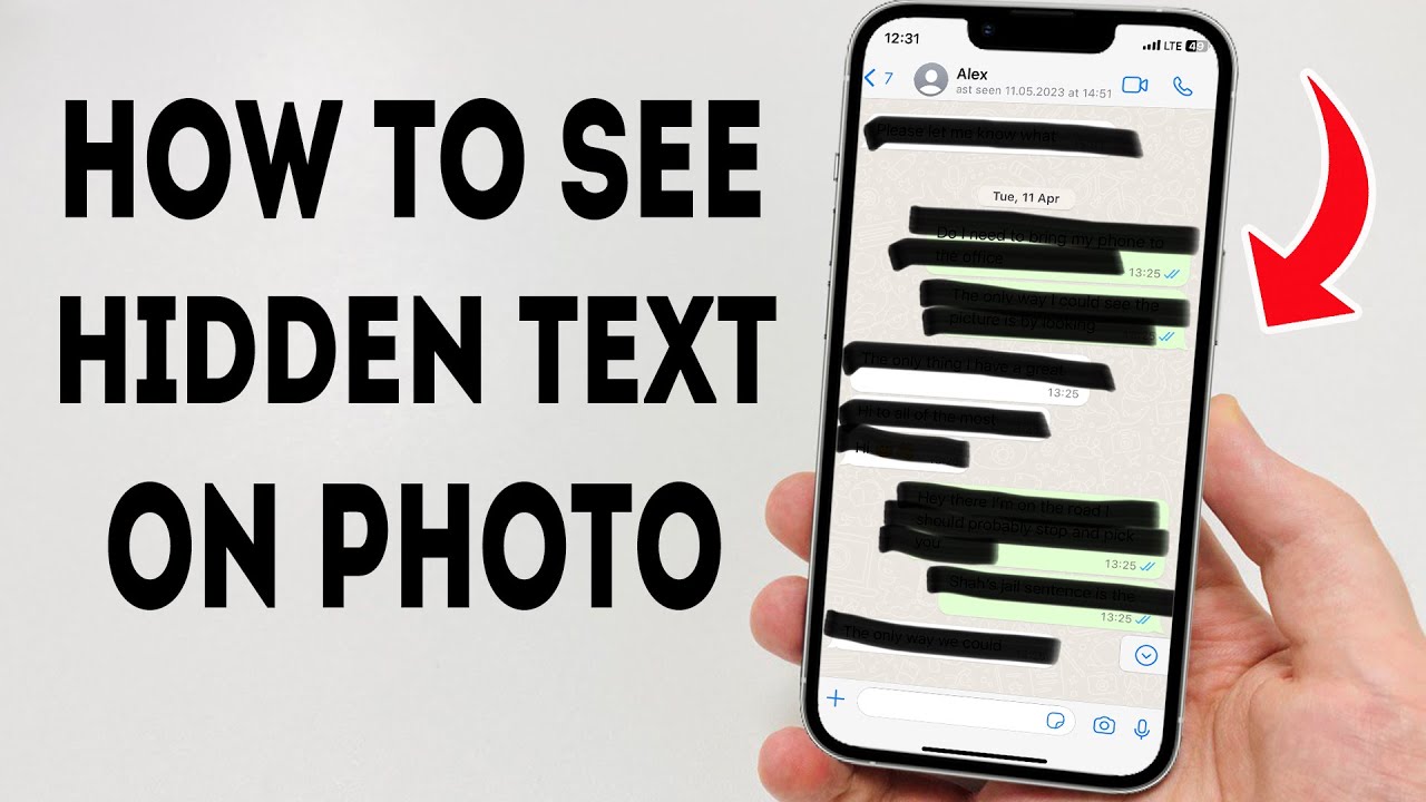 Как прочитать размытый текст на фотографии iPhone/Android