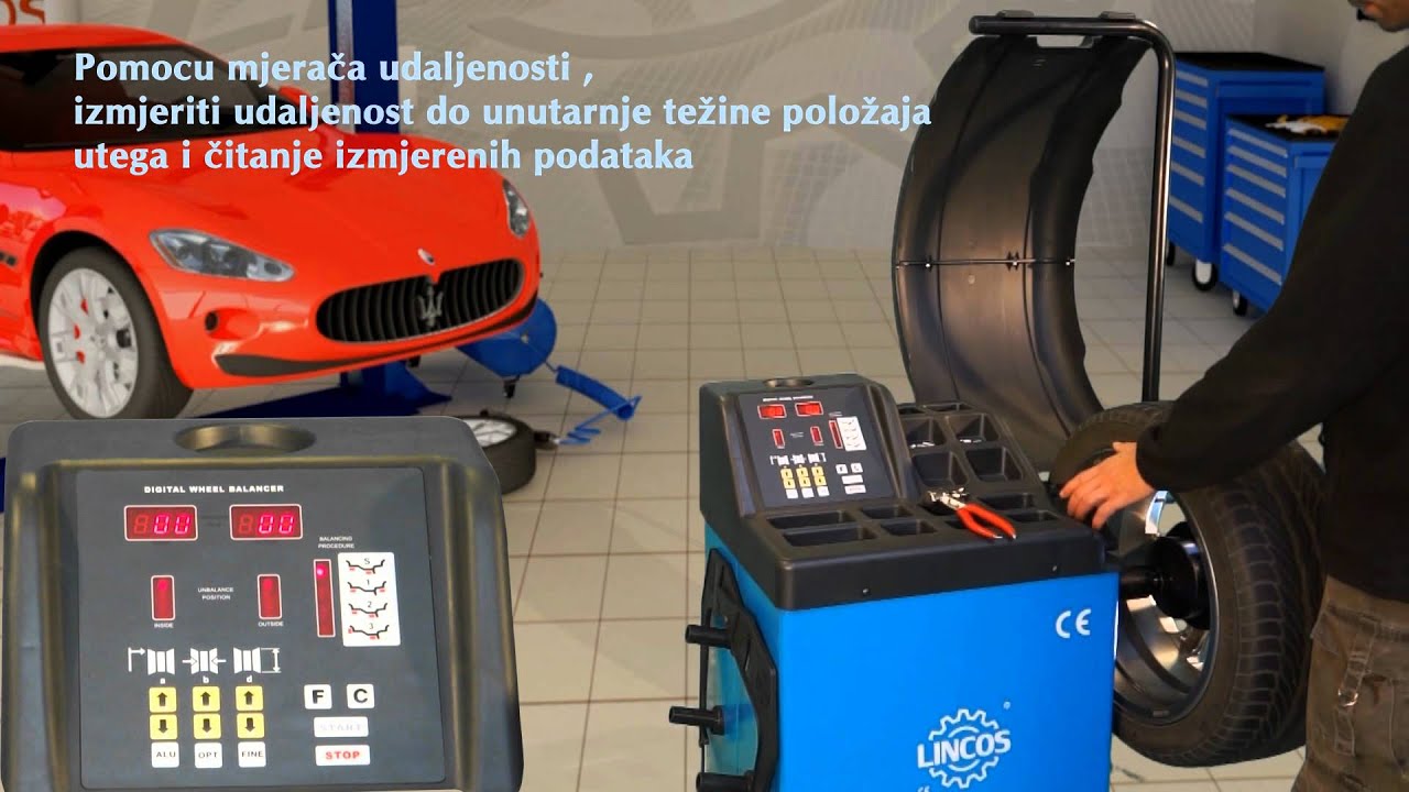 Lincos® U500 Alu  Balansiranje